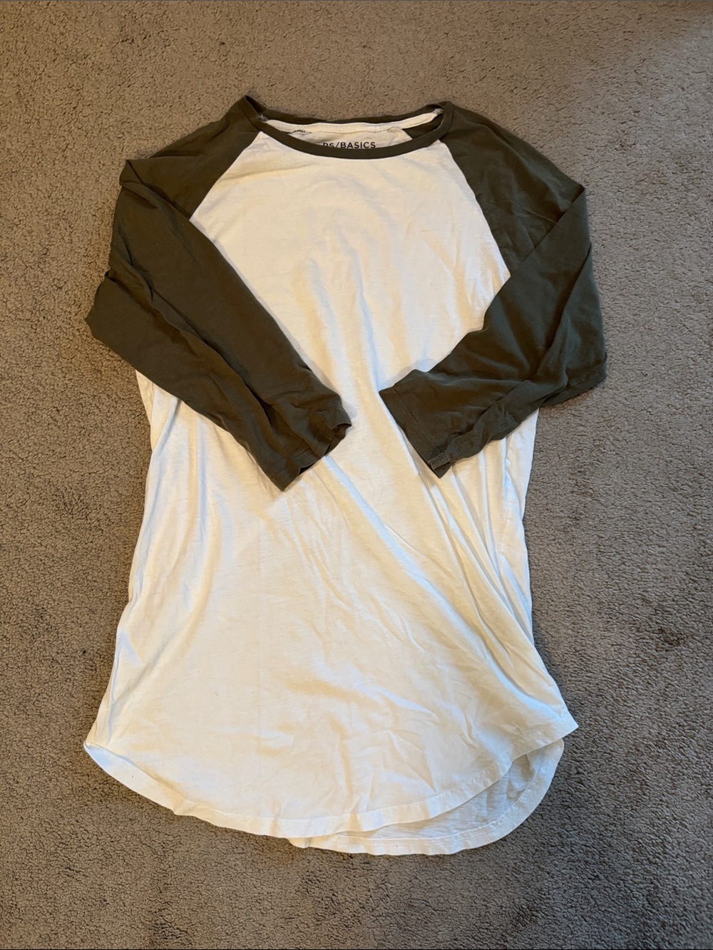 Pacsun PS Basics Scallop Fit Long Sleeve Shirt